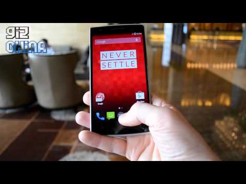 oneplus one video hands on