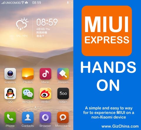 xiaomi miui express video hands on