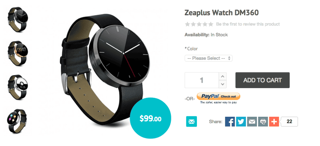 zeaplus watch