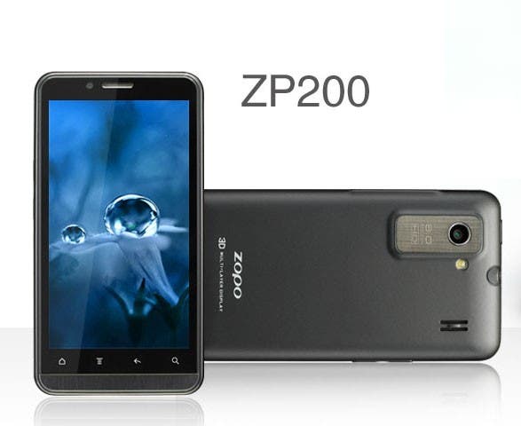 zopo have released a low cost android 3d phone in china